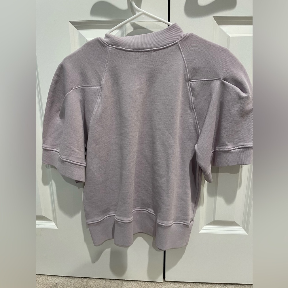 Agolde Puff Sleeve Sweatshirt Tee - Picture 6 of 6